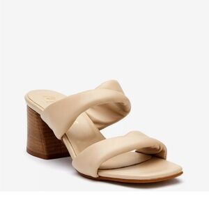 Matisse Cream Heeled Sandals